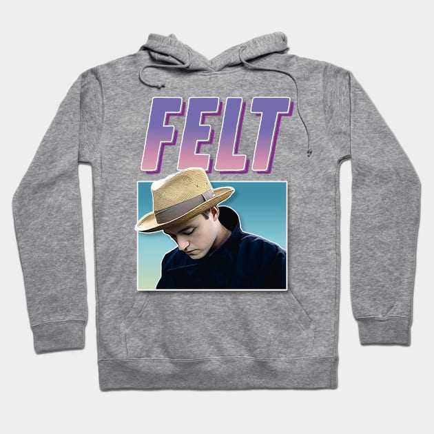 Lawrence of Felt // Aesthetic 80s Styled Design Hoodie by DankFutura